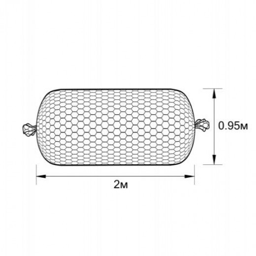Габион ГСИ-Ц-2,0х0,95-С80-3,0-Ц